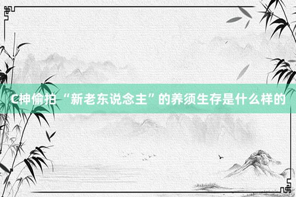 C神偷拍 “新老东说念主”的养须生存是什么样的