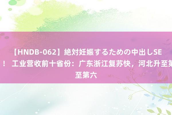 【HNDB-062】絶対妊娠するための中出しSEX！！ 工业营收前十省份：广东浙江复苏快，河北升至第六